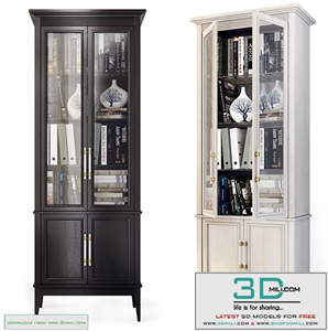 Swing wardrobe / showcase Taylor. Cabinet / bookcase by Metner