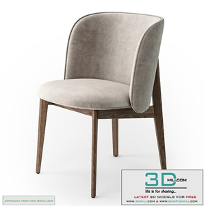 Calligaris Abrey wood armchair