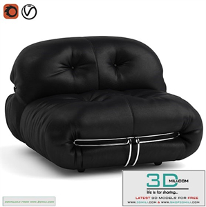 Soriana Lounge Chair by Cassina