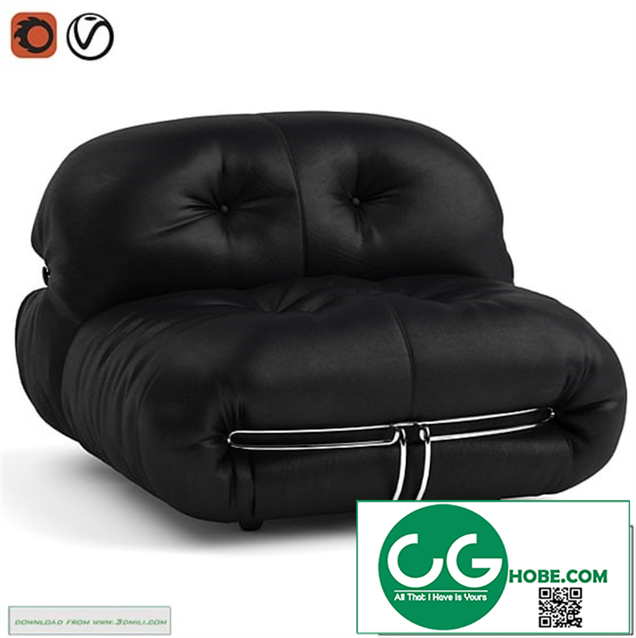 Soriana Lounge Chair by Cassina