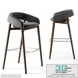 DINO BAR STOOL BY THOMAS E. ALKEN