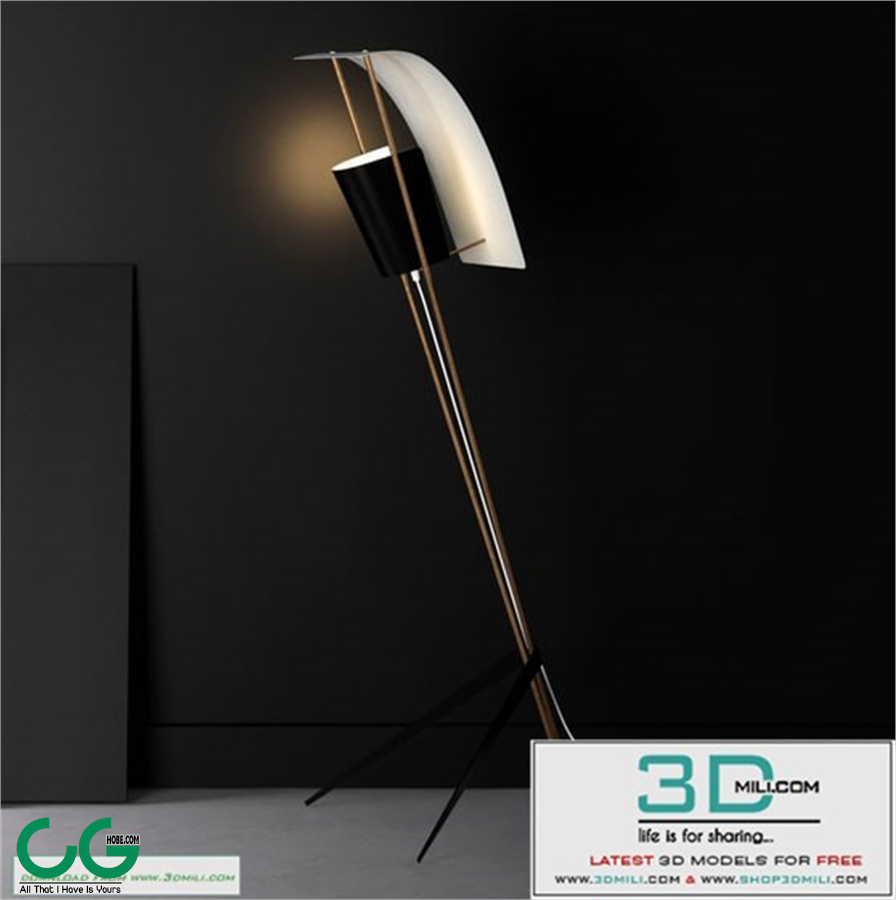 DISDEROT Kite Floor Lamp