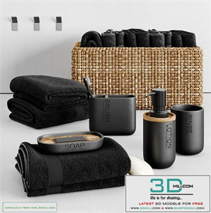 Decorative set Bathroom