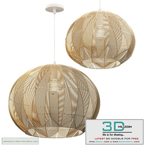 Hanging lamp RATTAN PENDANT