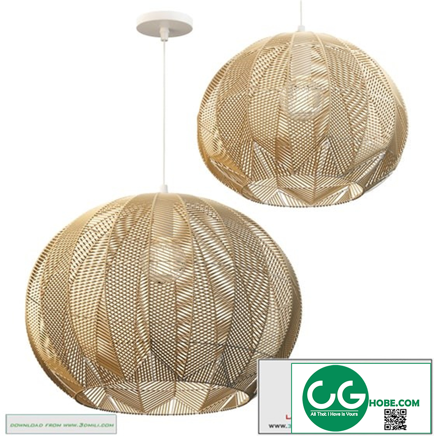 Hanging lamp RATTAN PENDANT