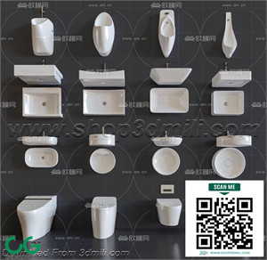 Bathroom Equipment 3dsmax File 04