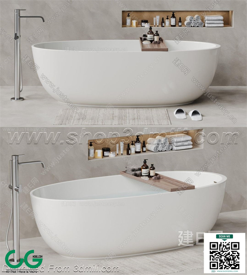 Bathroom Equipment 3dsmax File 15