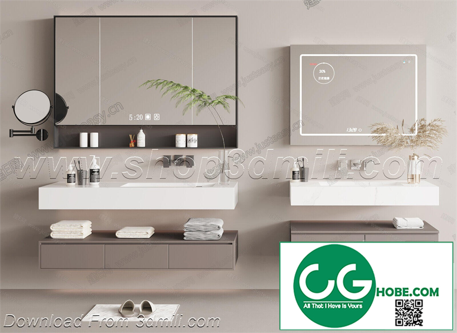 Bathroom Equipment 3dsmax File 18