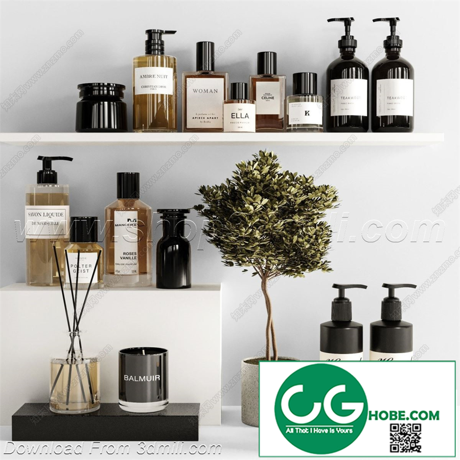 Bathroom Equipment 3dsmax File 27