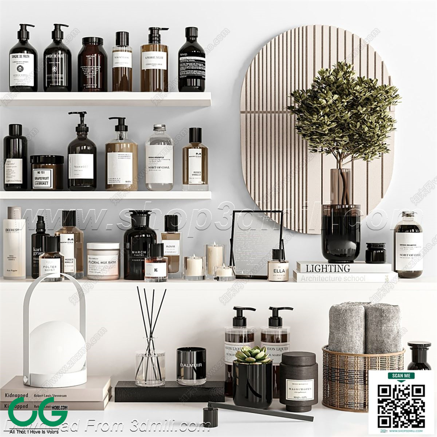 Bathroom Equipment 3dsmax File 30