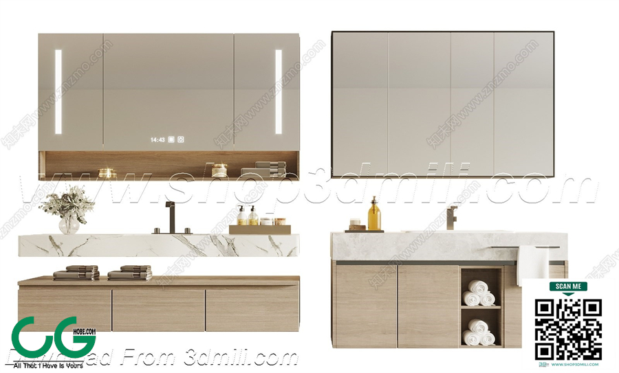 Bathroom Equipment 3dsmax File 31