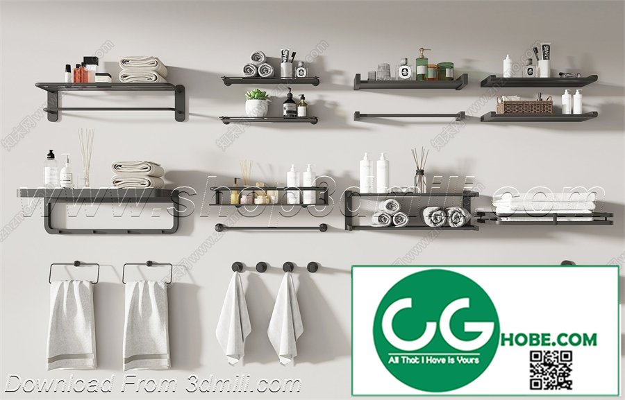 Bathroom Equipment 3dsmax File 34
