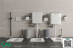 Bathroom Equipment 3dsmax File 38