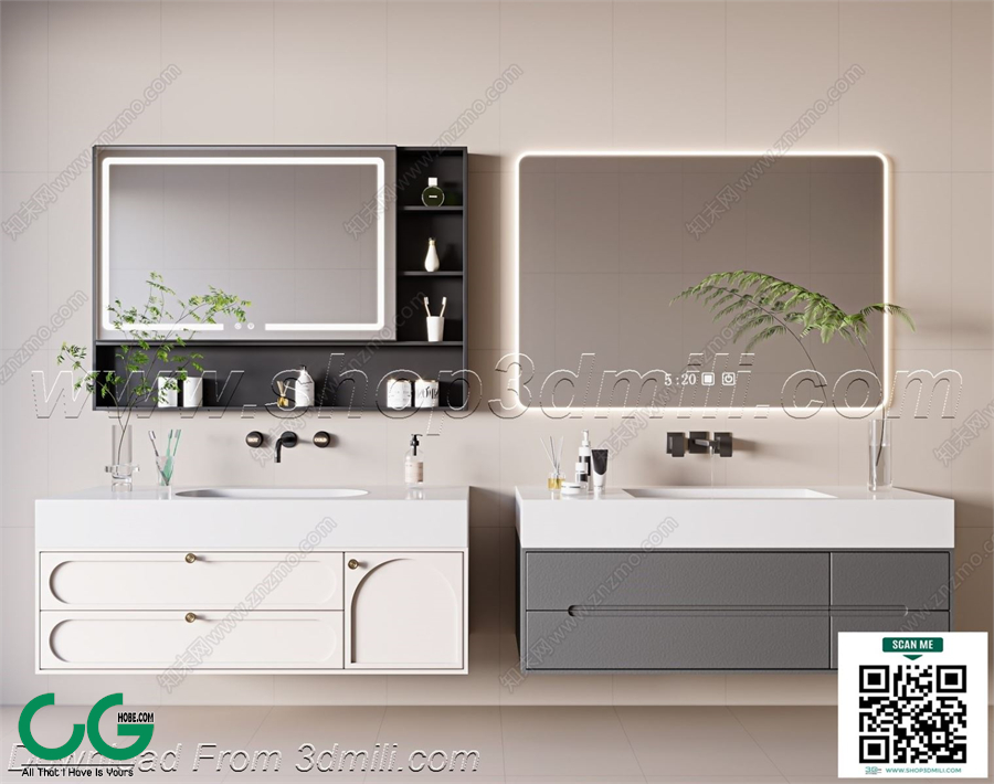 Bathroom Equipment 3dsmax File 39