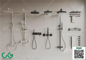 Bathroom Equipment 3dsmax File 44