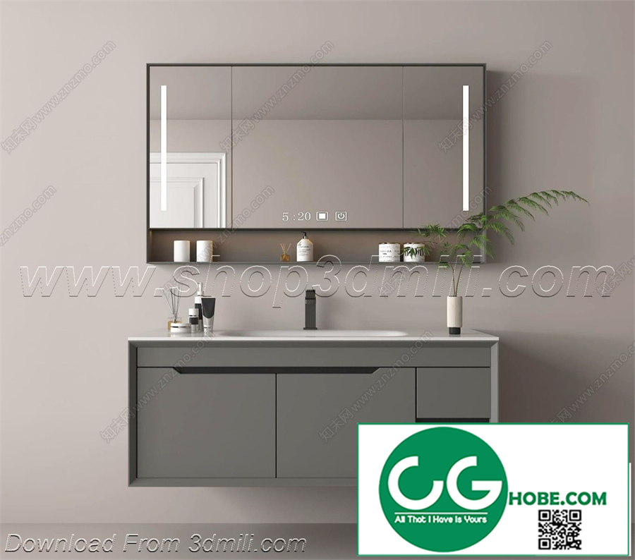 Bathroom Equipment 3dsmax File 45