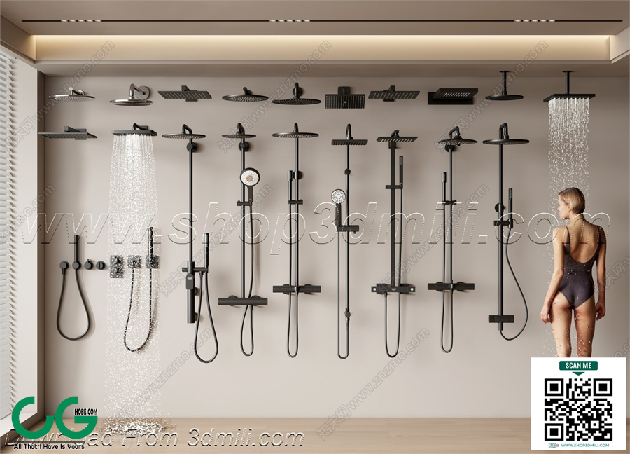 Bathroom Equipment 3dsmax File 46