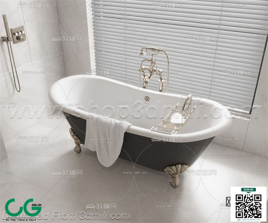 Bathroom Equipment 3dsmax File 48