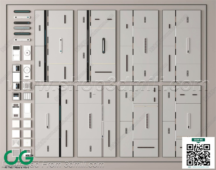 Bathroom Equipment 3dsmax File 49