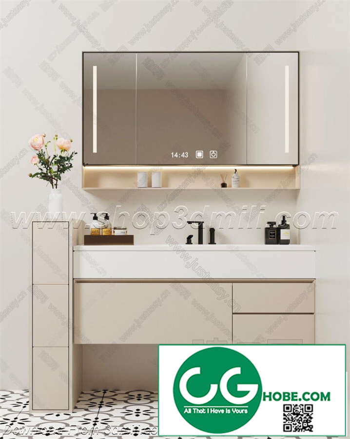 Bathroom Equipment 3dsmax File 53