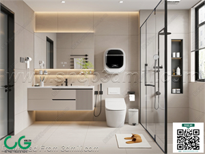 Bathroom Equipment 3dsmax File 56
