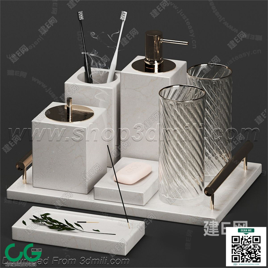 Bathroom Equipment 3dsmax File 05