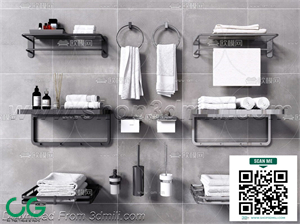 Bathroom Equipment 3dsmax File 07