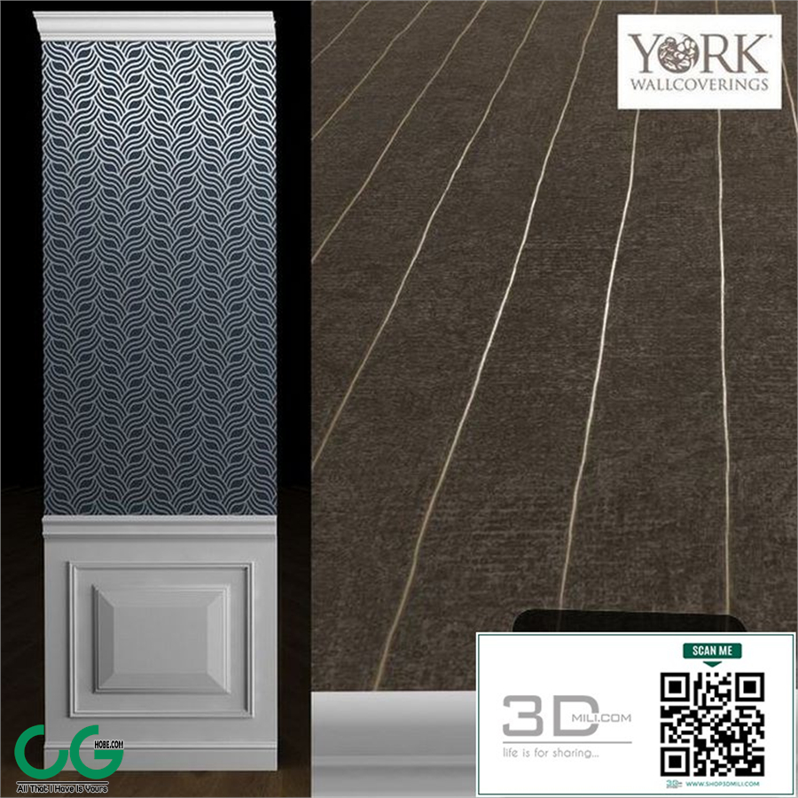York Dazzling Dimensions wallpaper