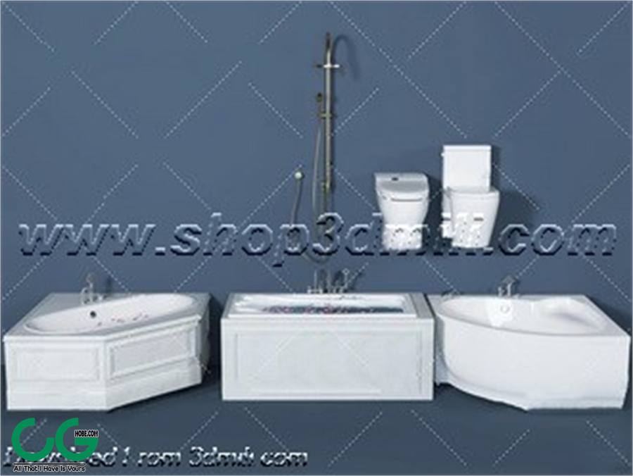 Bathroom Equipment 3dsmax File 22