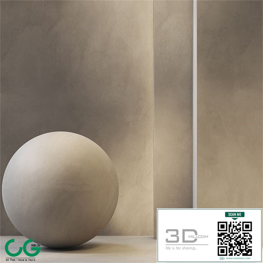 Stucco Textured / PBR / Seamless / 4k / set01