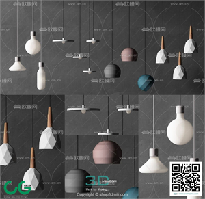 Ceiling light 01 3D Model