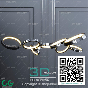 Ceiling light 07 3D Model