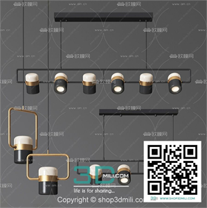 Ceiling light 19 3D Model