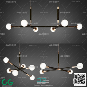 Ceiling light 22 3D Model
