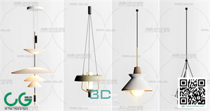 Ceiling light 23 3D Model