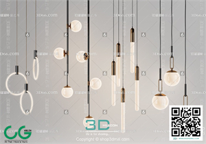 Ceiling light 29 3D Model