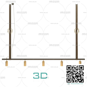 Ceiling light 32 3D Model