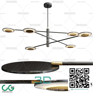 Ceiling light 38 3D Model