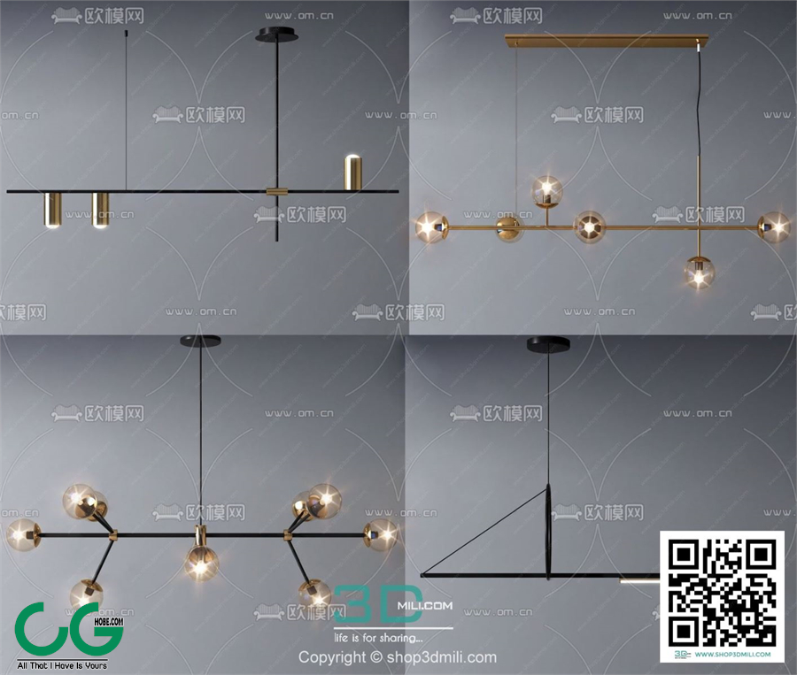 Ceiling light 3D Model