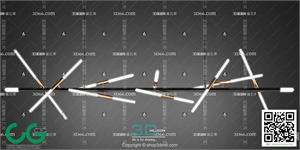 Ceiling light 42 3D Model