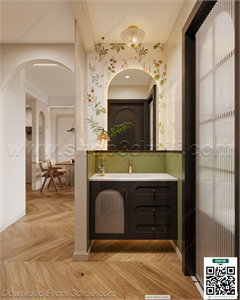 Modern bathroom 42 3d model