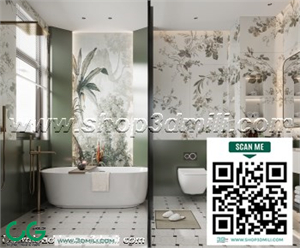 Modern bathroom 56 3d model