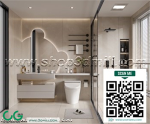 Modern bathroom 62 3d model