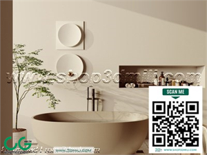Modern bathroom 69 3d model