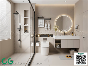 Bathroom Equipment 3dsmax File 84