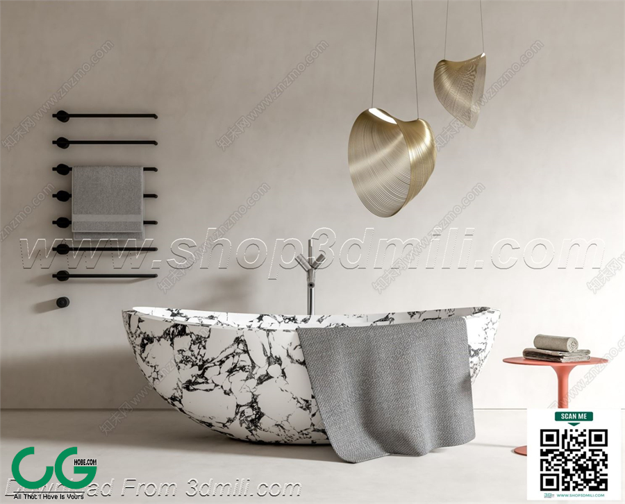 Bathroom Equipment 3dsmax File 78