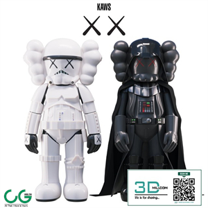 KAWS Stormtrooper Darth Vader