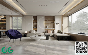 Living room Modern style 3dsmax File 60