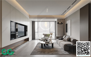 Living room Modern style 3dsmax File 64