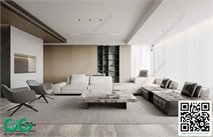 Living room Modern style 3dsmax File 24